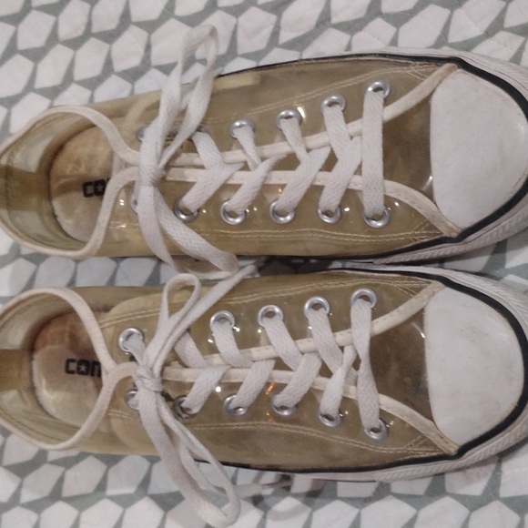 Converse plastic see thru shoes - Picture 5 of 7